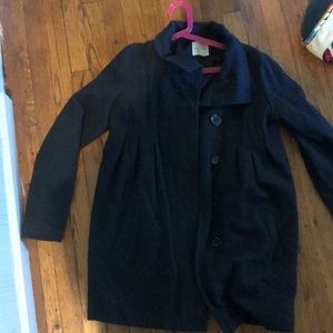 silence and noise grey wool jacket